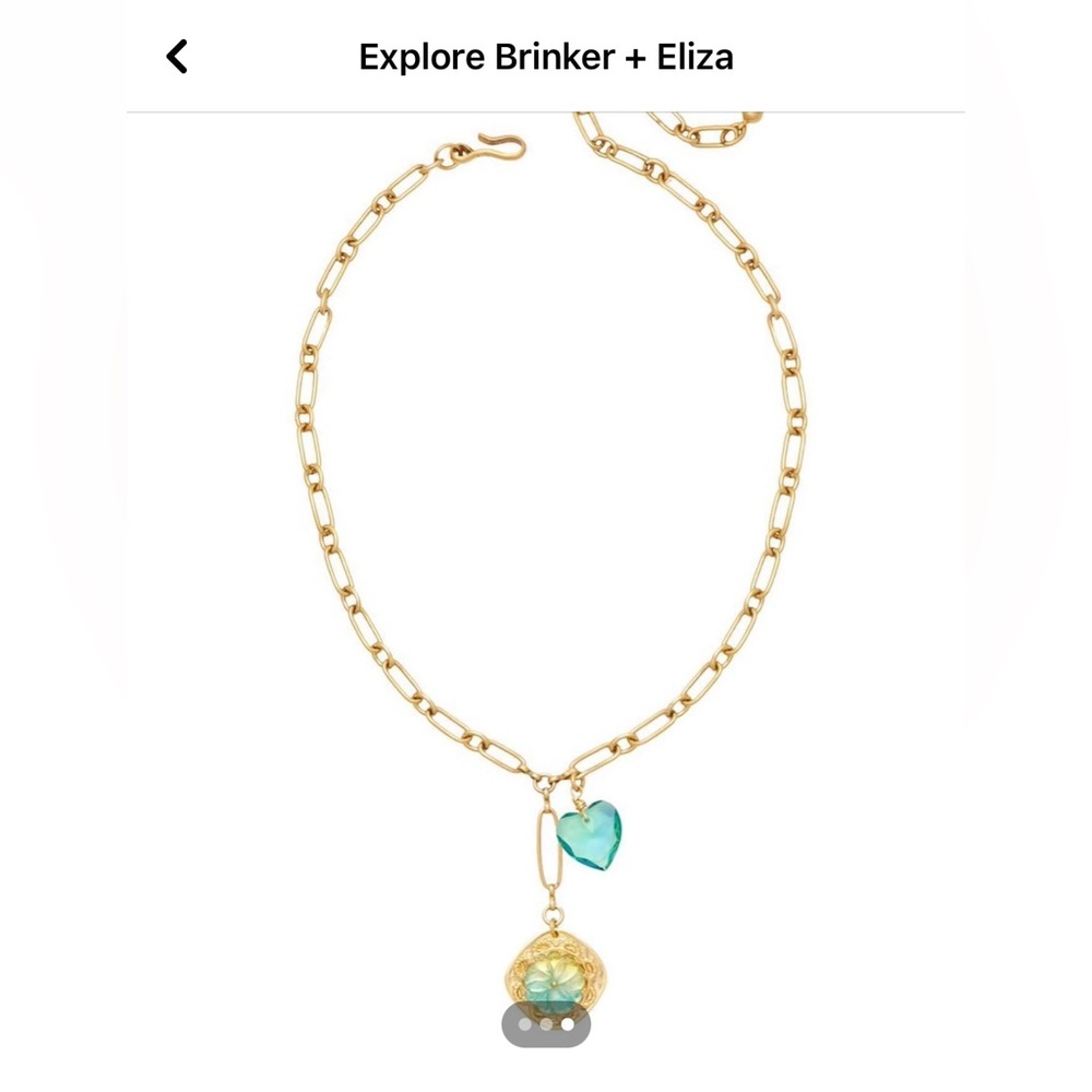 NEW Brinker and Eliza Sangria Y Necklace